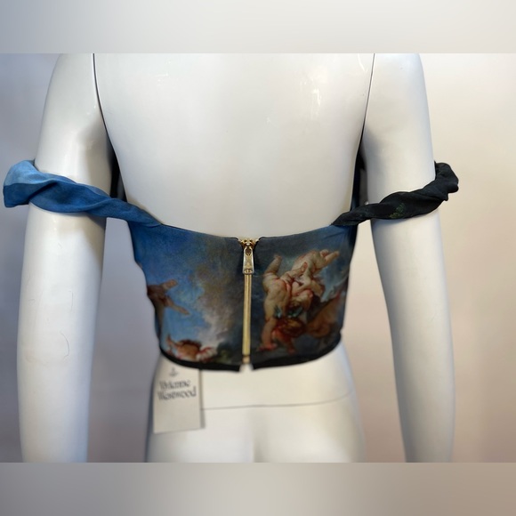 Vivienne Westwood SUNDAY CORSET TOP BOUCHER IT 40 NWT BRAND NEW - Picture 8 of 16